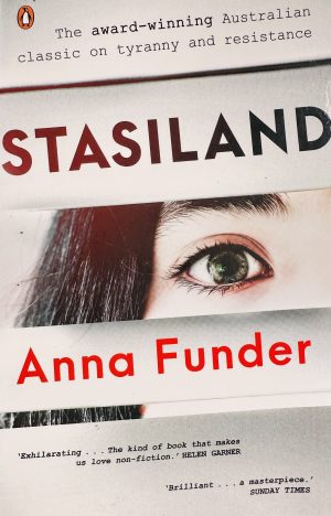 Front cover of the book Stasiland by Anna Funder
