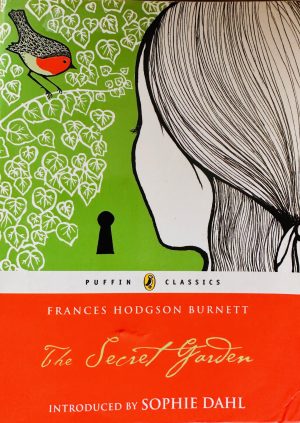 front cover of the book the secret garden by frances hodgson burnett