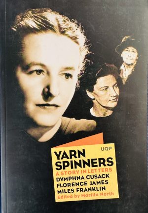 FRONT COVER OF THE BOOK Yarn Spinners a Story in Letters
