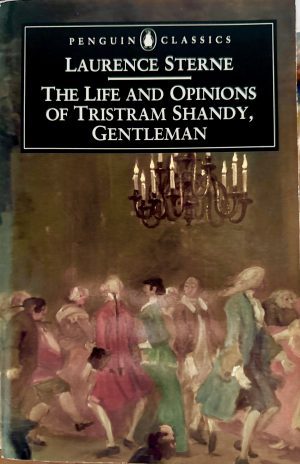 Front cover of the boom The Life and Opinions of Tristram Shandy Gentleman