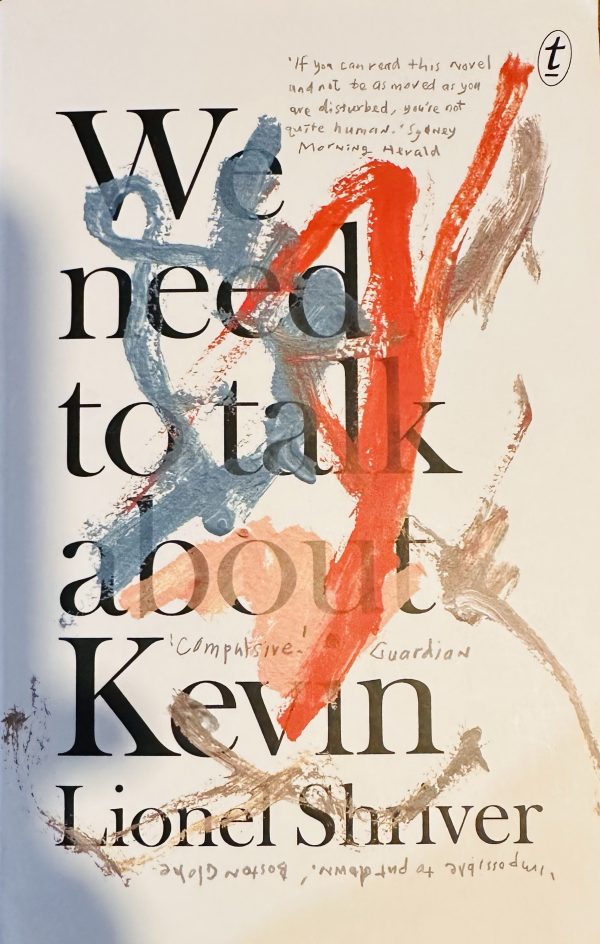 front cover of the book we need to talk about kevin by lionel shriver